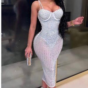 Sheer Bodycon Dress, Sexy See Through Dress Evening Cocktail Party Club Wear
